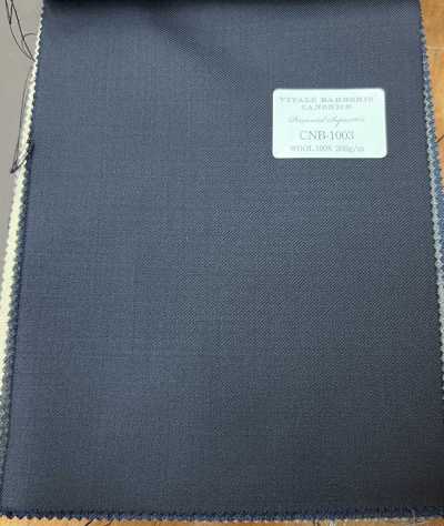 CNB1003 CANONICO Standard Super110's PERENNIAL Liso azul marino oscuro