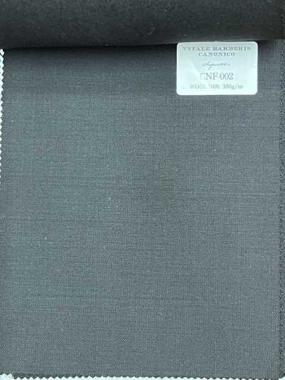 CNF002 CANONICO Estándar Super120's negro liso