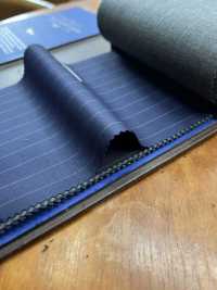 14CN1602 CANONICO PRUNELLE Rayas Azul Marino[Textil] CANÓNICO Subfoto