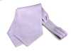 AS-112 Corbata ascot de seda fabricada en Japón, morada con brillo