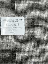 54CN5115 CANONICO TRADITIONAL WORSTED 21μ Gris A Cuadros[Textil] CANÓNICO Foto secundaria