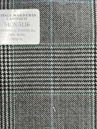 54CN5116 CANONICO TRADITIONAL WORSTED 21μ Cuadros Príncipe De Gales Gris[Textil] CANÓNICO Foto secundaria