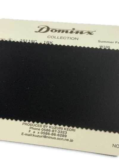 19118A-1BK Formal DOMINX Colección estándar SP100's + cachemira Tassar negro