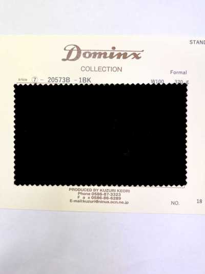 20573B Formal DOMINX (Dominks) Colección estándar Barrathea Elástico natural Negro