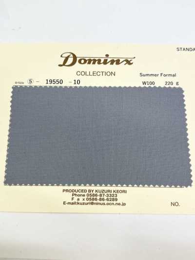 19550 Formal de verano DOMINX Colección estándar de lana premium gris