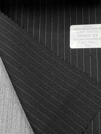 39409 FANCY WORSTED Resistente A Las Arrugas Lana Poliéster Raya De Tiza[Textil] Compañía Kunishima Co., Ltd. Foto secundaria