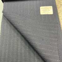 56453-39 25SS MEJOR SELECCIÓN [N-STRETCH] N-STRETCH Raya Tiza Azul Marino Oscuro[Textil] Compañía Kunishima Co., Ltd. Foto secundaria