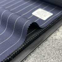 56513-36 25SSHERDREX [TOROMI Super100' Hilo Simple] Toromi Super 100 Raya Azul Marino[Textil] Compañía Kunishima Co., Ltd. Subfoto