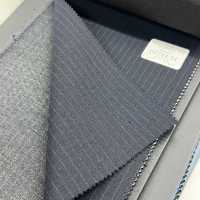 01744-34 25SSHERDREX [Classico] Clásico De Lana A Rayas Azul Marino[Textil] Compañía Kunishima Co., Ltd. Foto secundaria