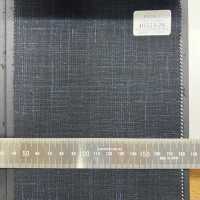 46553-28 25SSHERDREX [LANA Y LINO] Lana Y Lino, Azul Marino, Entretejido[Textil] Compañía Kunishima Co., Ltd. Foto secundaria