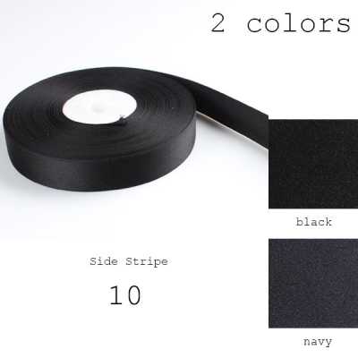 10 Cinta de raya lateral, 100% seda pura, fabricado en Japón, de 18 mm de ancho