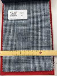 2MK3313 25SS MIYUKI Textile MOTOMACHI Cuadros Azul Claro Fábricas De Lana Miyuki Subfoto