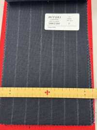 2MN3380 25SS Textil MIYUKI VARAIETES GINZA Raya Azul Marino Fábricas De Lana Miyuki Subfoto