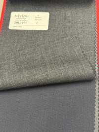 2ML3194 25SS MIYUKI ESSENTIALS TROPICS Gris Cielo Carbón Sin Patrón Textil Fábricas De Lana Miyuki Subfoto