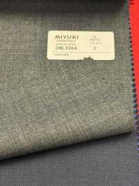 2ML3264 Textil MIYUKI ESSENTIALS TROPICS Cuadros Gris Medio Fábricas De Lana Miyuki Subfoto