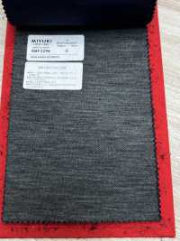 8MF3296 25AW LOOP LABO (Loop Lab) Gris Jaspeado[Textil] Fábricas De Lana Miyuki Subfoto