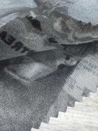 URJ-084 Forro 100% Cupro Italiano Estampado Periódico Y Rosas Monocromáticas[Recubrimiento] TCS Subfoto