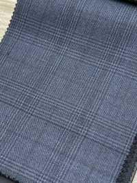 TVLT2006 Hilo NIKKE TRAVEL Navy Blue Check 120 Thread[Textil] Níquel Subfoto