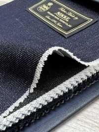 896S4311-38 NIKKE WOOL DENIM Azul Marino Sin Patrón Hilo único 140 Hilo único[Textil] Níquel Subfoto
