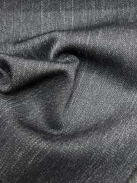 NMAFD009-51 NIKKE WOOL DENIM Negro Sin Patrón Hilo único 120 Hilo único[Textil] Níquel Subfoto