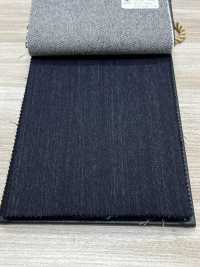 NMAFD009-51 NIKKE WOOL DENIM Negro Sin Patrón Hilo único 120 Hilo único[Textil] Níquel Subfoto