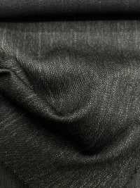 NMAFD009-81 NIKKE WOOL DENIM Negro Sin Patrón Hilo único 120 Hilo único[Textil] Níquel Subfoto