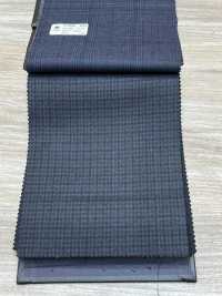 896S2616-39 Hilo NIKKE TRAVEL Navy Blue Check 120 Thread[Textil] Níquel Subfoto