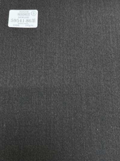 59541-86 26AW HERDREX [MOKUORI] Mokuori Sarga de lana antiolor marrón oscuro