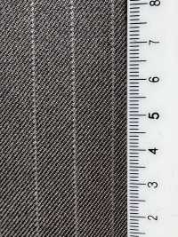 59542-77 25AW HERDREX [MOKUORI] Desodorante De Lana Con Rayas De Lápiz Marrón Mokuori[Textil] Compañía Kunishima Co., Ltd. Subfoto