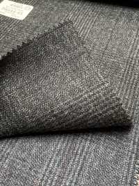 59544-45 25AW HERDREX [Lana Siro-milled] Lana Siro-milled Gris Carbón Cielo Glen Check[Textil] Compañía Kunishima Co., Ltd. Subfoto
