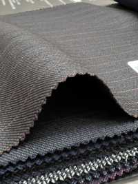 59552-88 25AW HERDREX [Brilliant Max] Rayas Alternas Marrón Oscuro Brilliant Max[Textil] Compañía Kunishima Co., Ltd. Subfoto