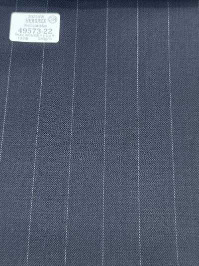 49573-22 26AW HERDREX [Brilliant Max] Brilliant Max raya ancha azul marino
