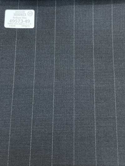 49573-49 26AW HERDREX 【Brilliant Max】 Gris carbón con rayas de gran separación