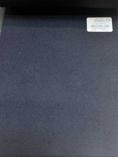 49576-28 26AW HERDREX [Grace Flannel] Grace Flannel azul marino liso