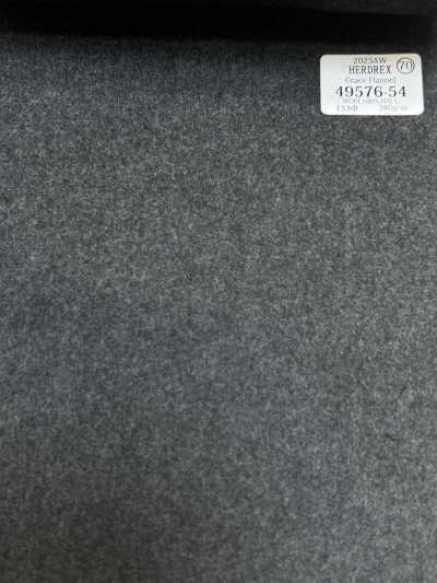 49576-54 26AW HERDREX [Franela Grace] Franela gris medio liso