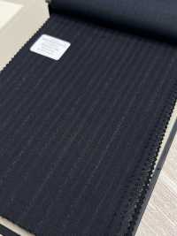 59432-24 25AW MEJOR SELECCIÓN [N-STRETCH] N-Stretch Navy Shadow Stripe[Textil] Compañía Kunishima Co., Ltd. Subfoto