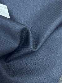 59435-25 25AW MEJOR SELECCIÓN [Lustre] Patrón De Tejido A Cuadros Azul Marino Lustre[Textil] Compañía Kunishima Co., Ltd. Subfoto