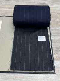 09402-59 25AW MEJOR SELECCIÓN [davaumi] Davaumi Charcoal Heaven Gray Chalk Stripe[Textil] Compañía Kunishima Co., Ltd. Subfoto