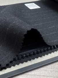29415-23 25AW MEJOR SELECCIÓN [Tela Tradicional] Tela Tradicional Raya Gris Cielo Carbón[Textil] Compañía Kunishima Co., Ltd. Subfoto