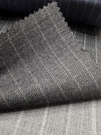 09406-40 25AW MEJOR SELECCIÓN [Tela Tradicional] Tela Tradicional, Elástica Repelente Al Agua, Rayas Grises[Textil] Compañía Kunishima Co., Ltd. Subfoto