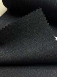 97432-53 25AW MEJOR SELECCIÓN [Tela Tradicional] Tela Tradicional Raya Gris Cielo Carbón[Textil] Compañía Kunishima Co., Ltd. Subfoto