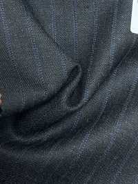 97432-53 25AW MEJOR SELECCIÓN [Tela Tradicional] Tela Tradicional Raya Gris Cielo Carbón[Textil] Compañía Kunishima Co., Ltd. Subfoto