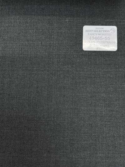 49465-55 26AW MEJOR SELECCIÓN [FANCY WORSTED] Fancy Worsted gris liso