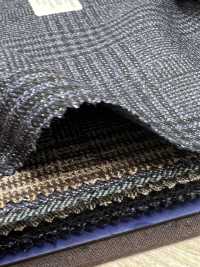 55CN5520 CANONICO 21μ MOULINE' SAXONY Azul Marino Glen Check[Textil] CANÓNICO Subfoto