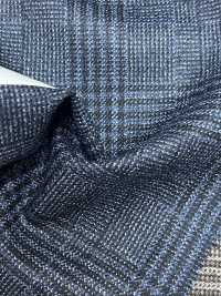 55CN5520 CANONICO 21μ MOULINE' SAXONY Azul Marino Glen Check[Textil] CANÓNICO Subfoto