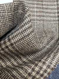 55CN5521 CANONICO 21μ MOULINE' SAXONY Marrón Glen Check[Textil] CANÓNICO Subfoto
