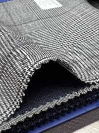 55CN5531 CANONICO PERENNIAL SUPER110'S Gris X Púrpura Glen Check[Textil] CANÓNICO Subfoto