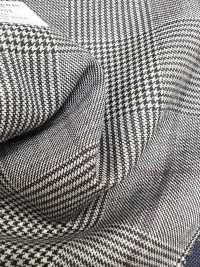 55CN5531 CANONICO PERENNIAL SUPER110'S Gris X Púrpura Glen Check[Textil] CANÓNICO Subfoto