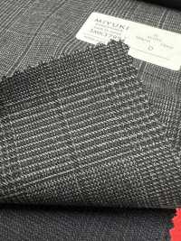 3MK3795 25AW ACTIVA Glen Check Gris Cielo Carbón[Textil] Fábricas De Lana Miyuki Subfoto