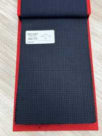 3MK3740 25AW ACTIVA Check Navy[Textil] Fábricas De Lana Miyuki Subfoto